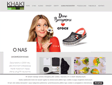 Tablet Screenshot of khaki.pl