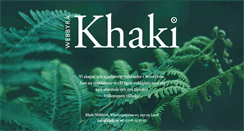 Desktop Screenshot of khaki.se